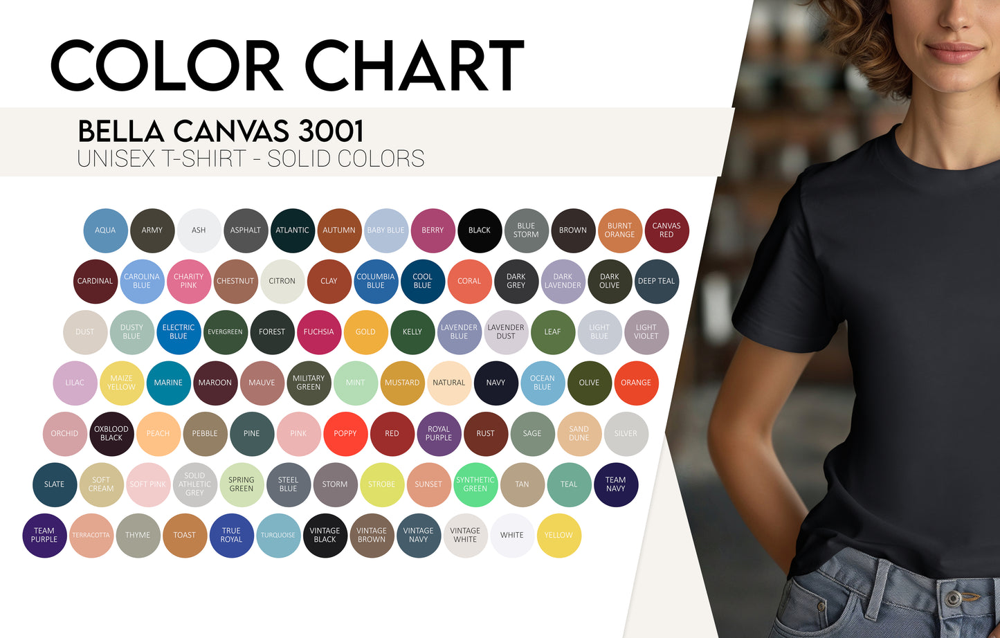 BELLA + CANVAS UNISEX JERSEY SHORT SLEEVE TEE