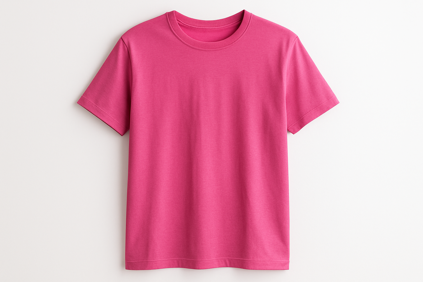 fuchsia pink t-shirt