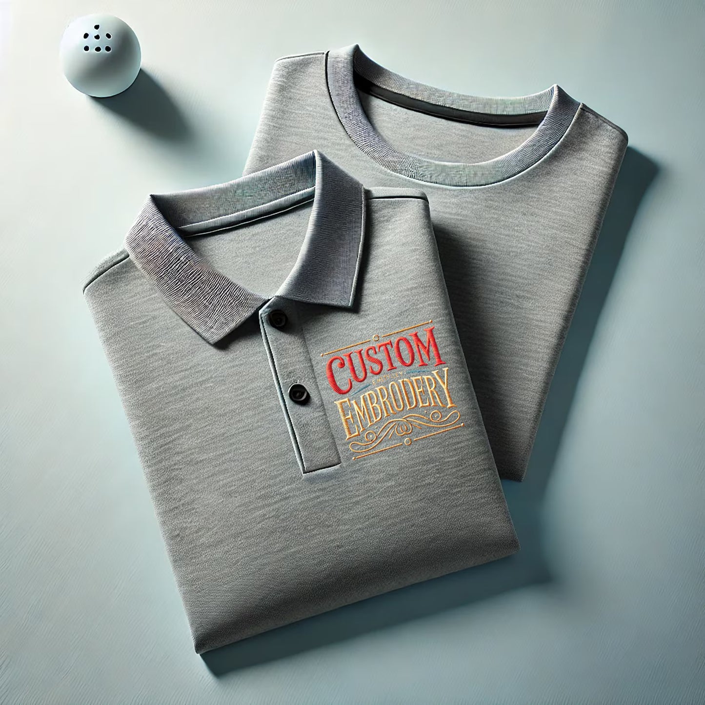 Custom Embroidered Unisex Polo Shirt