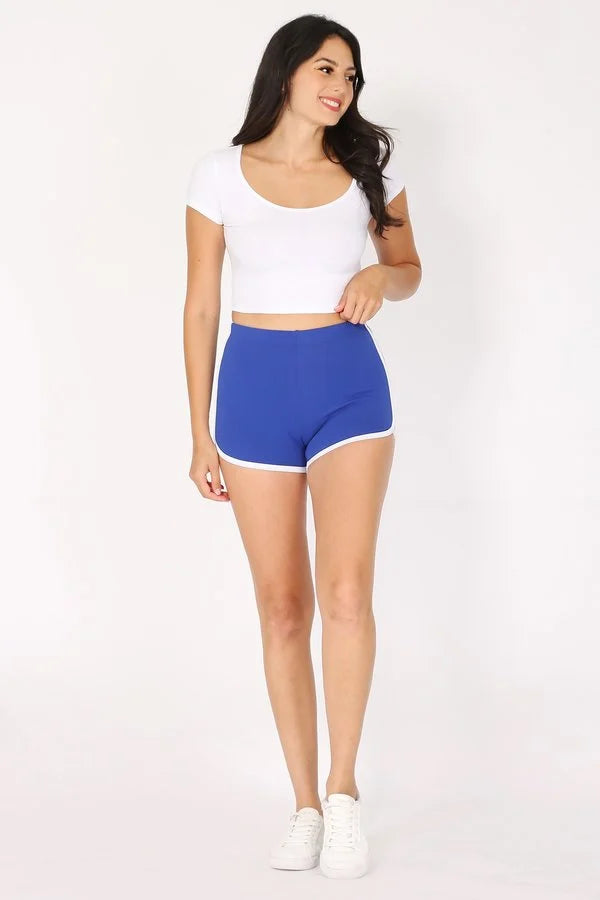 High Waist Dolphin Shorts