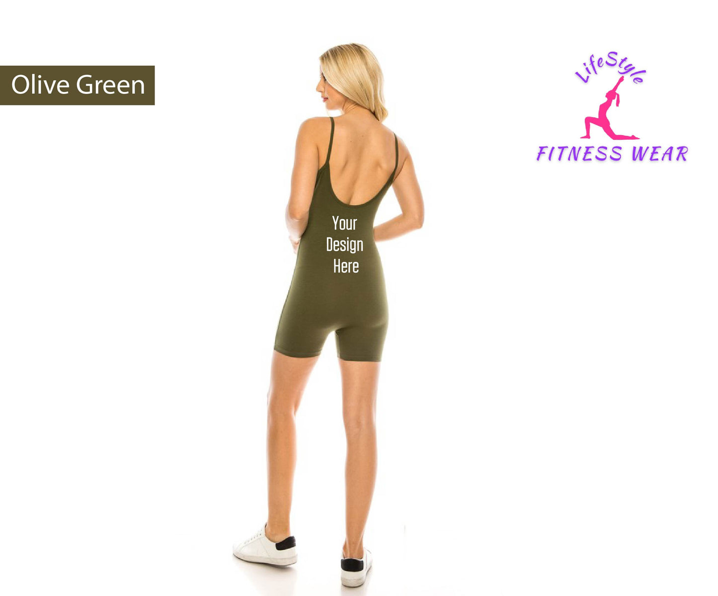 Custom Women's Romper - Customized Bodysuit Bandeau Sexy Hot Fit Wife Gift Party Customized Custom Print Personalized